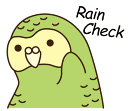 Happy Kakapo 4 Eng sticker #9866723