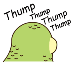 Happy Kakapo 4 Eng sticker #9866726
