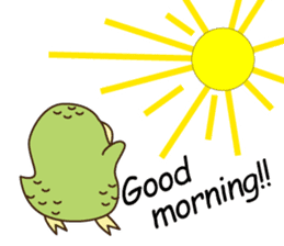 Happy Kakapo 4 Eng sticker #9866728