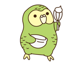 Happy Kakapo 4 Eng sticker #9866732