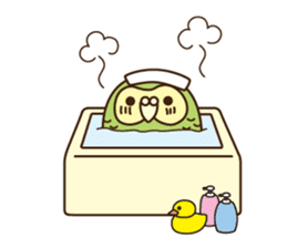 Happy Kakapo 4 Eng sticker #9866734
