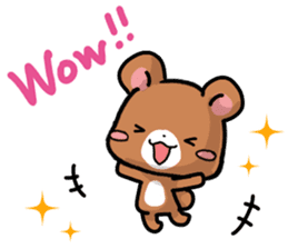 Rabbit and Bear's love sticker sticker #9866951