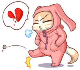 CatRabbit ; Valentine sticker #9867032