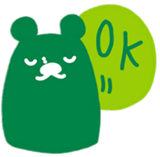 boss bear playing bassoon sticker #9867057