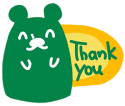 boss bear playing bassoon sticker #9867058