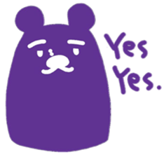 boss bear playing bassoon sticker #9867061