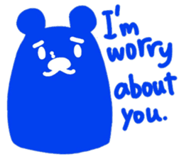 boss bear playing bassoon sticker #9867068