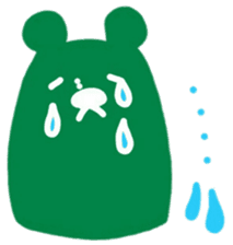 boss bear playing bassoon sticker #9867071