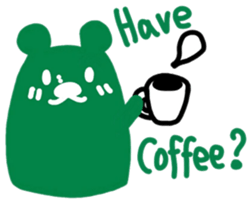 boss bear playing bassoon sticker #9867072