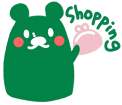 boss bear playing bassoon sticker #9867081