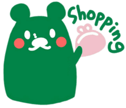 boss bear playing bassoon sticker #9867081