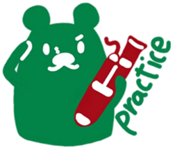 boss bear playing bassoon sticker #9867086