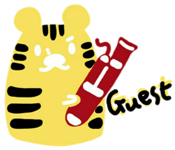 boss bear playing bassoon sticker #9867089