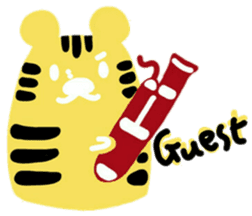 boss bear playing bassoon sticker #9867089