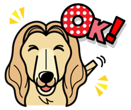 iinu - Afghan Hound sticker #9867176