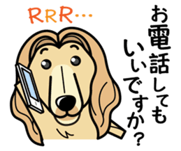 iinu - Afghan Hound sticker #9867178