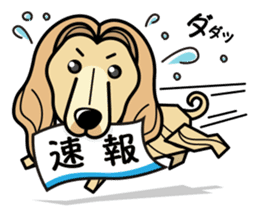 iinu - Afghan Hound sticker #9867187