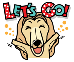 iinu - Afghan Hound sticker #9867188