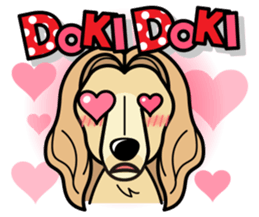 iinu - Afghan Hound sticker #9867193