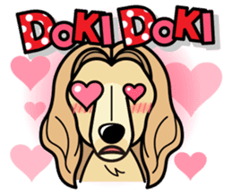 iinu - Afghan Hound sticker #9867193