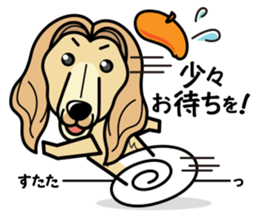 iinu - Afghan Hound sticker #9867197