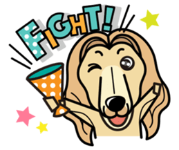 iinu - Afghan Hound sticker #9867203