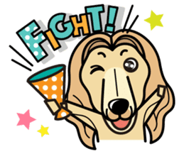 iinu - Afghan Hound sticker #9867203