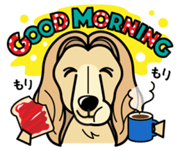 iinu - Afghan Hound sticker #9867204