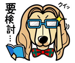 iinu - Afghan Hound sticker #9867210