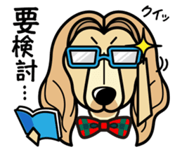 iinu - Afghan Hound sticker #9867210