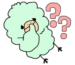 The mochi-bird sticker #9867288