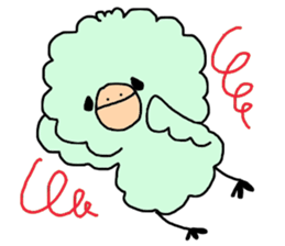 The mochi-bird sticker #9867289