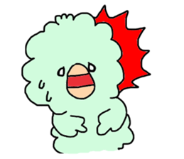 The mochi-bird sticker #9867292