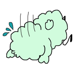 The mochi-bird sticker #9867293