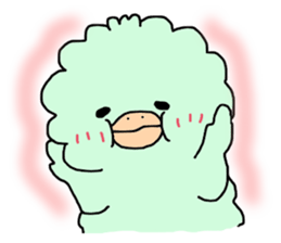 The mochi-bird sticker #9867295