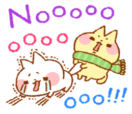 Winter of Purupuru and Nukunuku (Eng) sticker #9867343