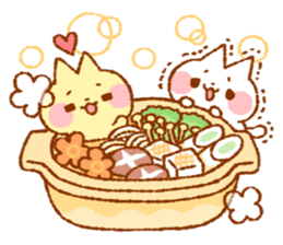 Winter of Purupuru and Nukunuku (Eng) sticker #9867363