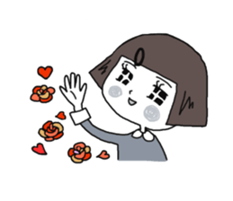 Kodemari-chan sticker #9867538