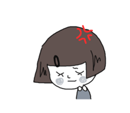 Kodemari-chan sticker #9867541