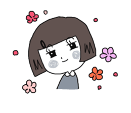 Kodemari-chan sticker #9867543