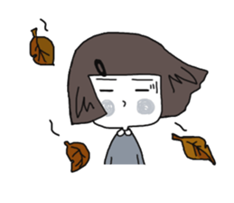 Kodemari-chan sticker #9867547