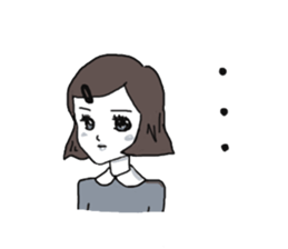 Kodemari-chan sticker #9867552