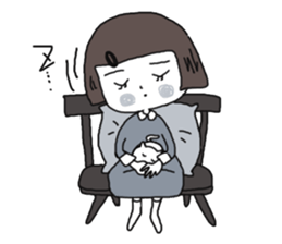 Kodemari-chan sticker #9867554