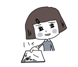 Kodemari-chan sticker #9867559