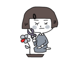 Kodemari-chan sticker #9867563