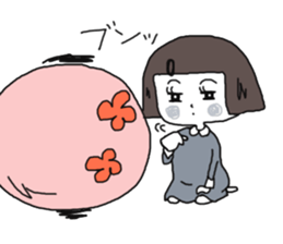 Kodemari-chan sticker #9867567