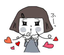 Kodemari-chan sticker #9867572