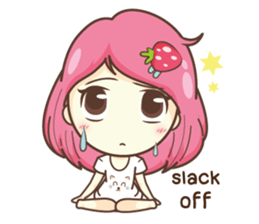 My sweet girl. sticker #9867697