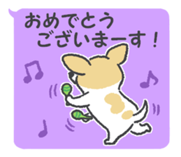 Small Chihuahua dog sticker #9868136