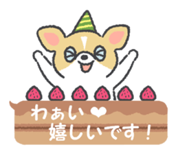 Small Chihuahua dog sticker #9868138